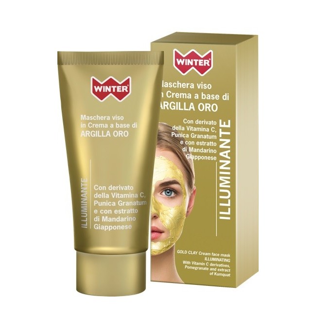 Gdp Winter Argilla Oro Illuminante maschera per il viso 50 Ml