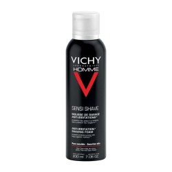 Vichy Homme Mousse Da Barba Tripla Protezione 200 Ml