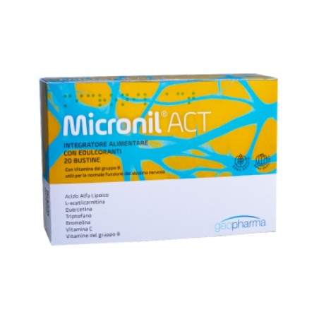 Geofarma Micronil Act 20 Bustine Geofarma Micronil Act 20 Bustine