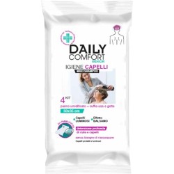 Daily comfort senior panni shampoo usa e getta 4 pezzi