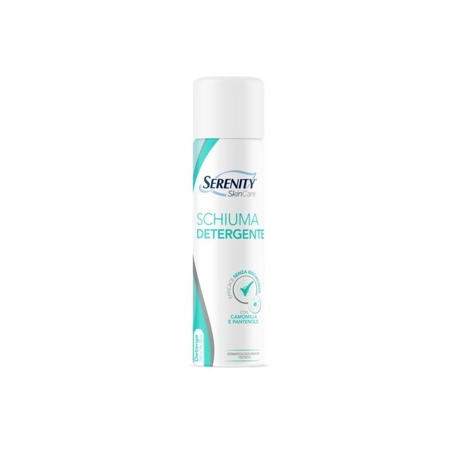 Serenity Skincare schiuma detergente paziente allettato 400 ml Serenity Skincare schiuma detergente paziente allettato 400 ml