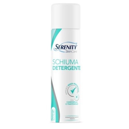 Serenity Skincare schiuma detergente paziente allettato 400 ml Serenity Skincare schiuma detergente paziente allettato 400 ml