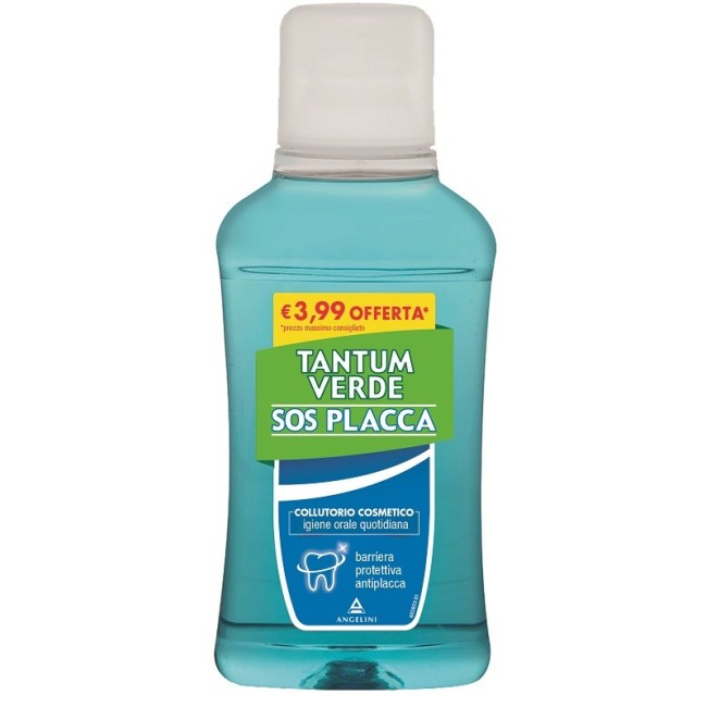 Tantum verde sos placca con acido ialuronico 250 ml Tantum verde sos placca con acido ialuronico 250 ml