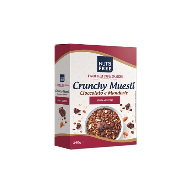 Nt Food Nutrifree Crunchy Mix Cioccolato E Mandorle 340 G Nt Food Nutrifree Crunchy Mix Cioccolato E Mandorle 340 G