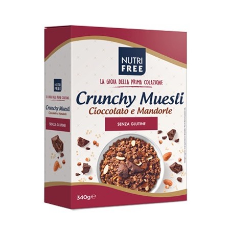 Nt Food Nutrifree Crunchy Mix Cioccolato E Mandorle 340 G Nt Food Nutrifree Crunchy Mix Cioccolato E Mandorle 340 G