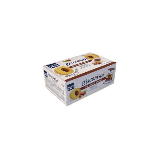 Nt Food Nutrifree Bisco&go Con Crema Di Nocciole 4x40 Grammi