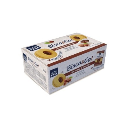 Nt Food Nutrifree Bisco&go Con Crema Di Nocciole 4x40 Grammi