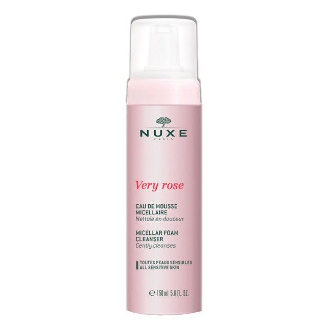 Nuxe Very Rose Mousse Leggera Detergente 150 Ml Nuxe Very Rose Mousse Leggera Detergente 150 Ml