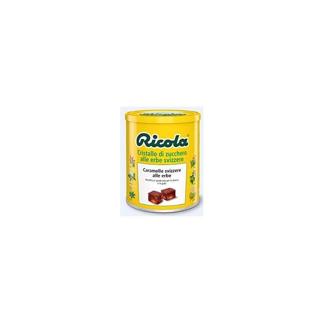 Ricola Ag Ricola Cristallo Zucchero Erbe caramelle gola 250 G Ricola Ag Ricola Cristallo Zucchero Erbe caramelle gola 250 G