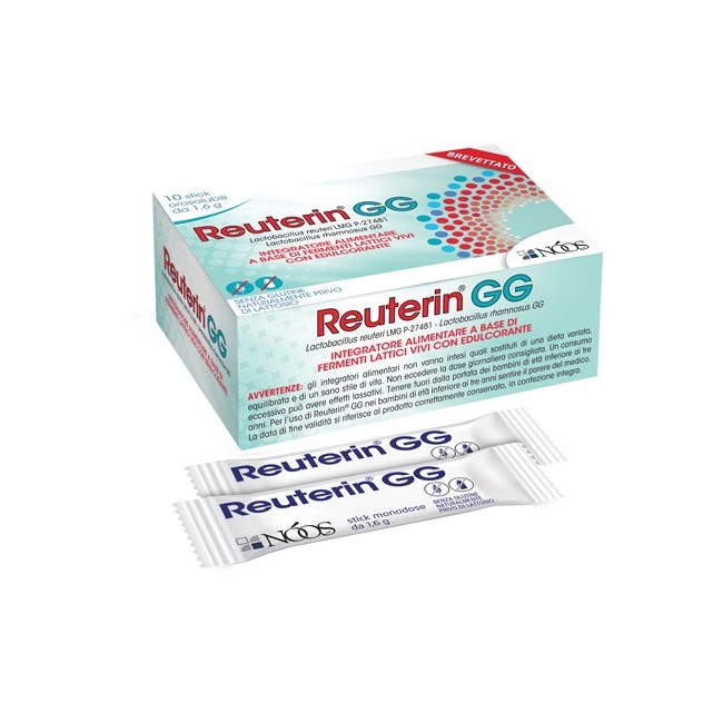 Moviscom Reuterin gg 10 Stick di fermenti lattici vivi Moviscom Reuterin gg 10 Stick di fermenti lattici vivi