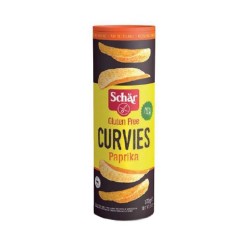 Dr Schar Curvies Paprika chips di patate senza glutine 170 G