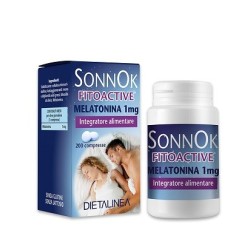 Gdp general Dietalinea Sonnok Fitoactive Melatonina 1mg 200 Compresse