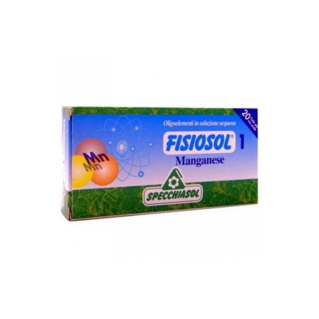 Specchiasol Fisiosol 1 Mn 20 fiale di oligoelementi 2ml
