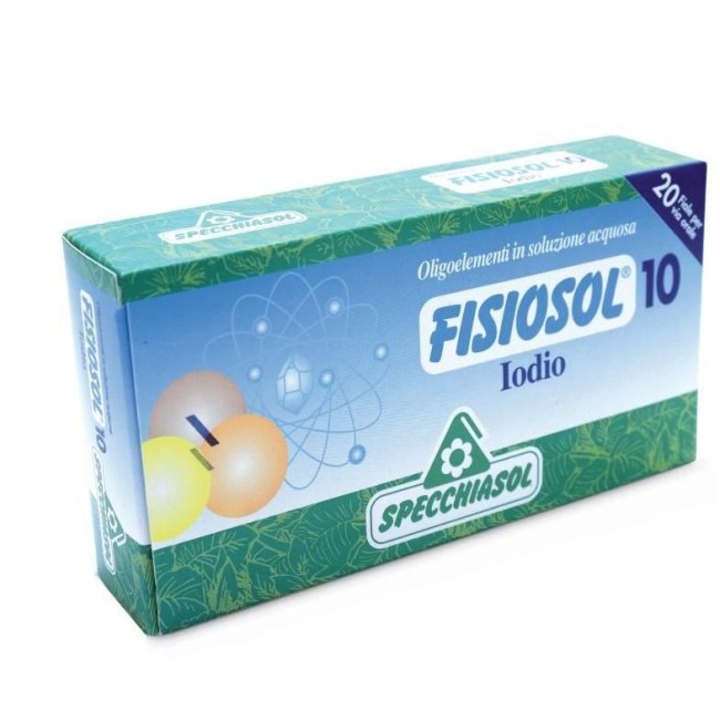 Specchiasol Fisiosol 10 I 20 fiale di oligoelementi 2ml Specchiasol Fisiosol 10 I 20 fiale di oligoelementi 2ml