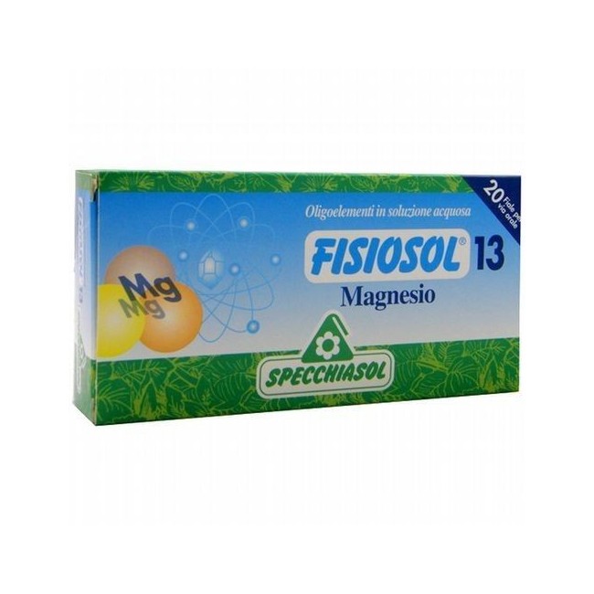 Specchiasol Fisiosol 13 oligoelementi di magnesio 20 fiale 2ml