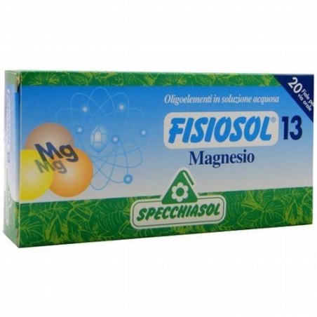 Specchiasol Fisiosol 13 oligoelementi di magnesio 20 fiale 2ml