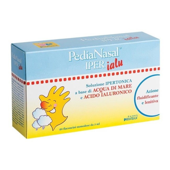 Pedianasal iper soluzione ipertonica 20 monodose da 5 ml Pedianasal iper soluzione ipertonica 20 monodose da 5 ml