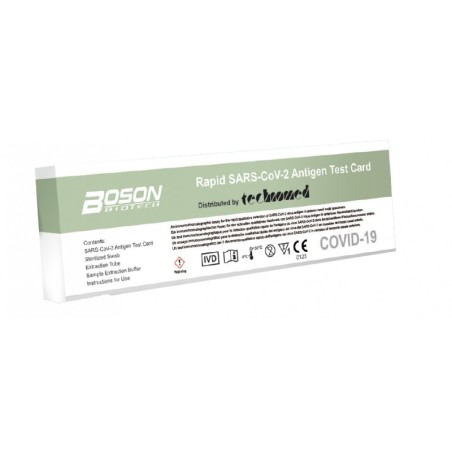 Eurospital self test antigenico con tampone nasale Boson 1 pezzo Eurospital self test antigenico con tampone nasale Boson 1 pezzo