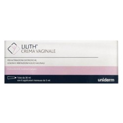 Uniderm Lilith crema vaginale per lesioni ed irritazioni 30ml