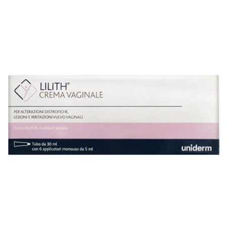 Uniderm Lilith crema vaginale per lesioni ed irritazioni 30ml