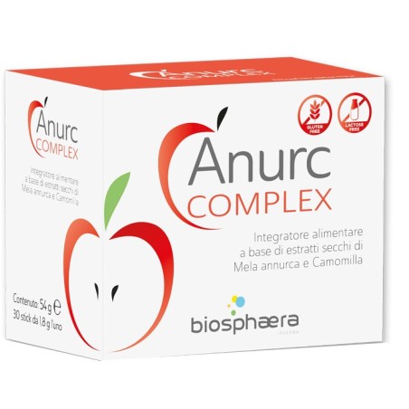 Biosphaera Anurc complex integratore 30 stick 1,8g Biosphaera Anurc complex integratore 30 stick 1,8g