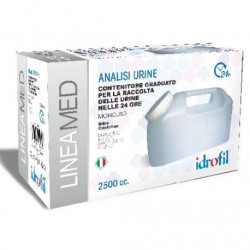 Idrofil tanica per raccogliere le urine delle 24 ore 2,5 litri