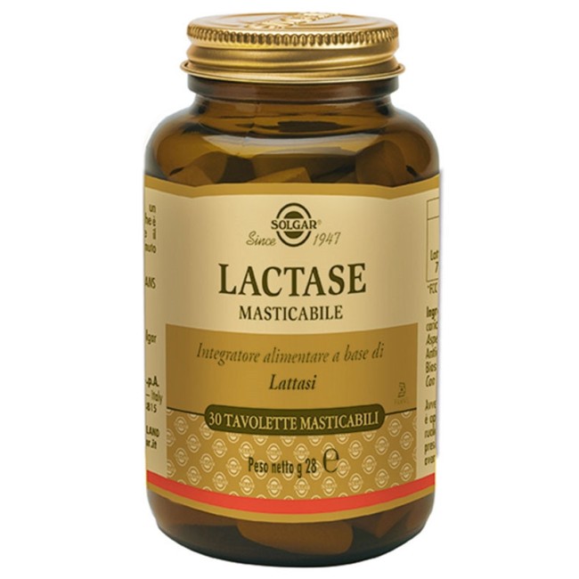Solgar Lactase 3500 30 Tavolette Solgar Lactase 3500 30 Tavolette