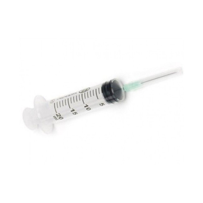 Siringa Pic Da 20 Ml 18 Gauge 1 1/2 Cono Eccentrico Siringa Pic Da 20 Ml 18 Gauge 1 1/2 Cono Eccentrico