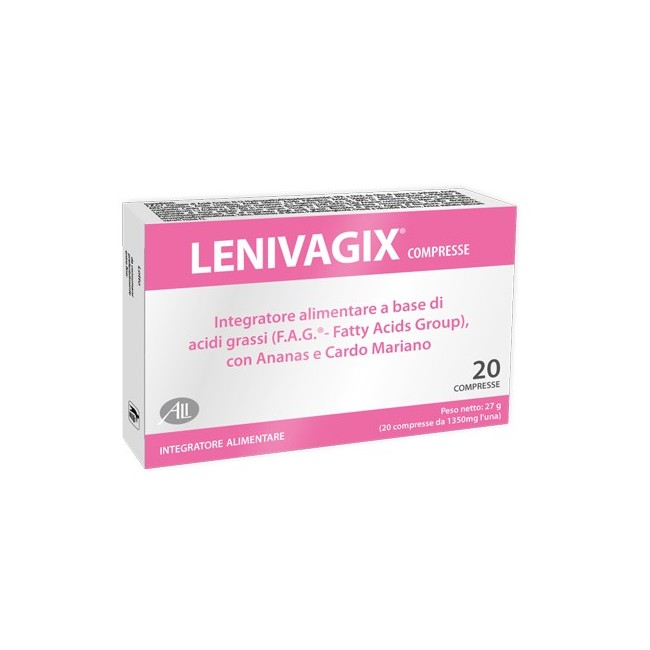 Again life italia Lenivagix 20 compresse integratore di acidi grassi