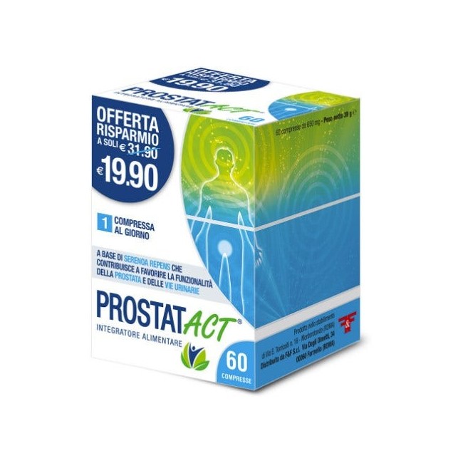 Prostatact 60 compresse integratore di serenoa repens Prostatact 60 compresse integratore di serenoa repens