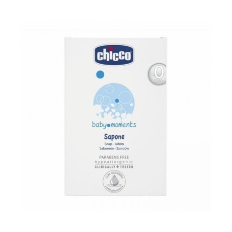 Chicco Baby moments sapone solido per bambini 100g Chicco Baby moments sapone solido per bambini 100g