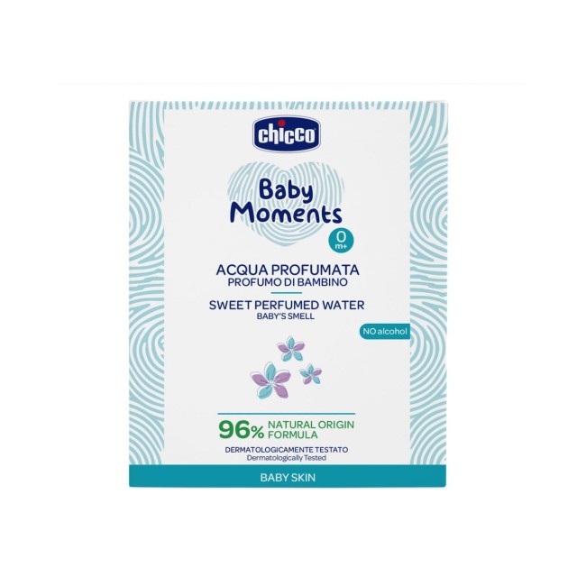 Chicco Baby Moments acqua profumata delicata 100ml Chicco Baby Moments acqua profumata delicata 100ml