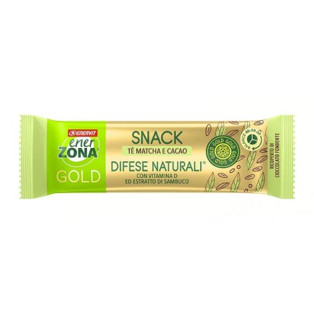 Enerzona snack gold difese naturali pasto sostitutivo 31g Enerzona snack gold difese naturali pasto sostitutivo 31g