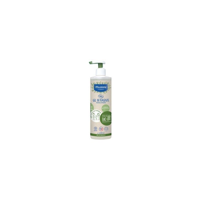 Mustela bio gel detergente per neonati 400ml Mustela bio gel detergente per neonati 400ml