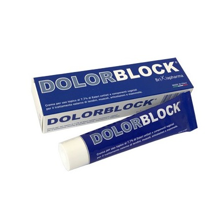 Brixiapharma Dolorblock Crema dolori muscolari 50 Ml Brixiapharma Dolorblock Crema dolori muscolari 50 Ml