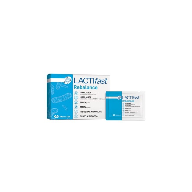 Marco Viti Farmaceutici Lactifast rebalance integratore 10 Bustine Marco Viti Farmaceutici Lactifast rebalance integratore 10 Bustine