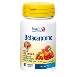 Phoenix Longlife Betacarotene 25000 Ui integratore 30 Compresse