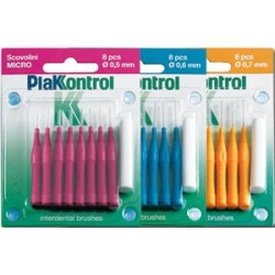 Ideco Plakkontrol Scovolino Con Manico Midi 0,7 8 Pezzi