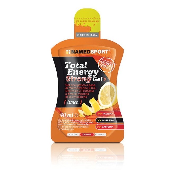 Namedsport Total Energy Strong Lemon Gel Energetico 40 Ml Namedsport Total Energy Strong Lemon Gel Energetico 40 Ml