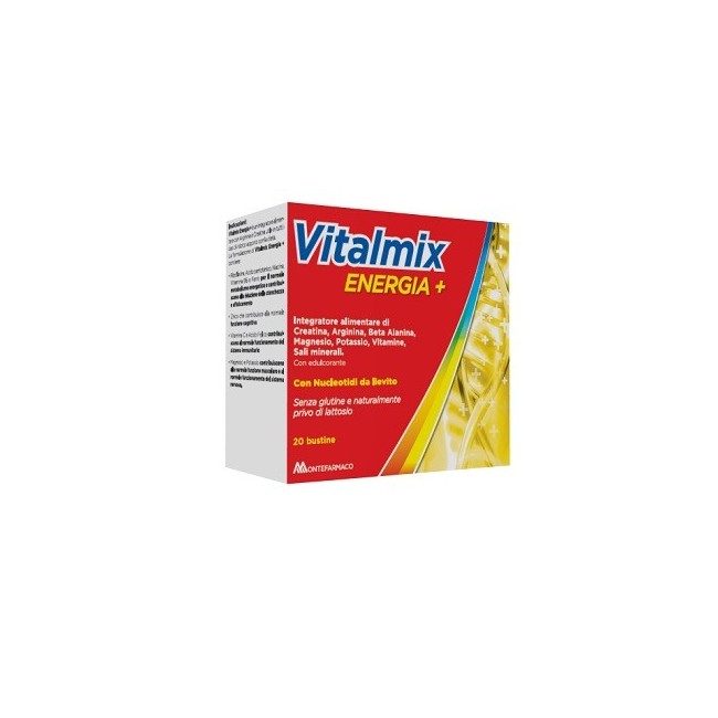Montefarmaco Otc Vitalmix Energia + 20 Bustine con creatina e arginina