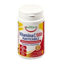 Equilibra Vitamina C 500mg Masticabile integratore 60 Compresse