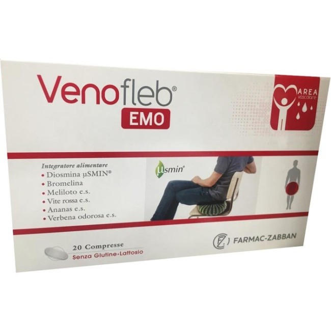 Farmac Zabban Venofleb emo integratore 20 compresse Farmac Zabban Venofleb emo integratore 20 compresse