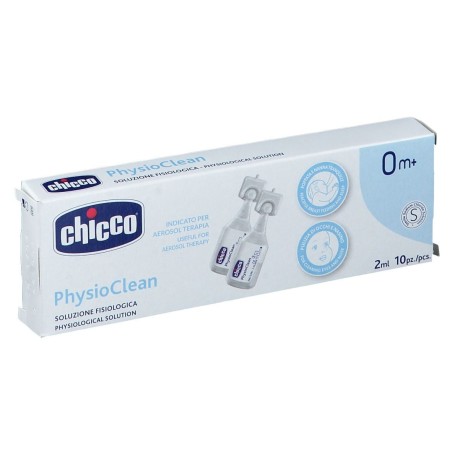 Chicco Physioclean soluzione fisiologica 2ml 10 pezzi Chicco Physioclean soluzione fisiologica 2ml 10 pezzi