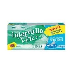 Lines intervallo velo adapt salvaslip sottile 42 pezzi