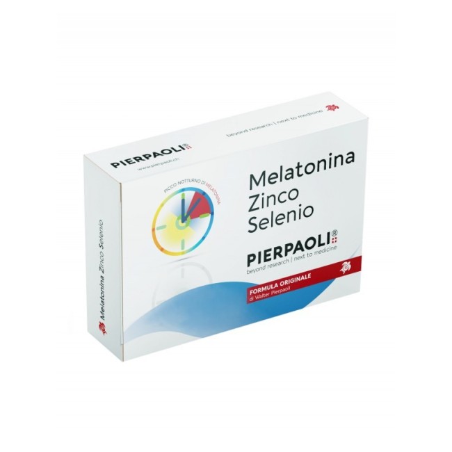 Dottor Pierpaoli Melatonina zinco selenio 30 compresse Dottor Pierpaoli Melatonina zinco selenio 30 compresse