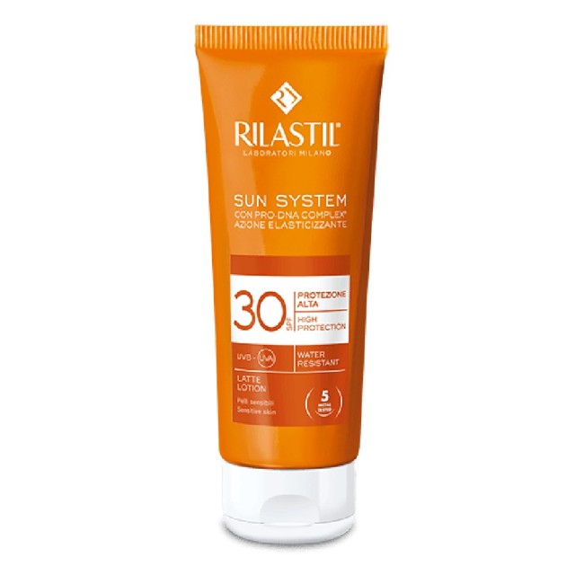 Rilastil sun latte vellutato protezione solare 30 spf 200 ml Rilastil sun latte vellutato protezione solare 30 spf 200 ml