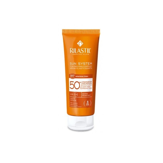 Rilastil Sun protezione solare SPF 50+ Latte Vellutato 200ml Rilastil Sun protezione solare SPF 50+ Latte Vellutato 200ml