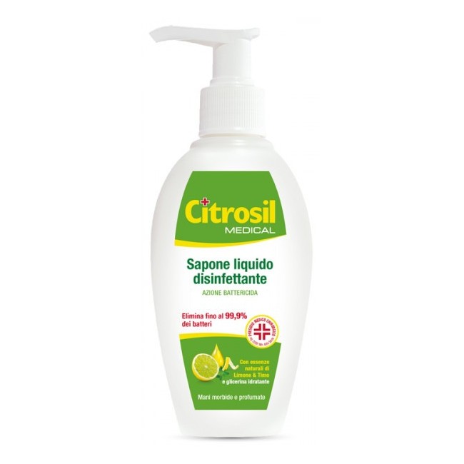 Citrosil sapone liquido disinfettante al limone 250 ml Citrosil sapone liquido disinfettante al limone 250 ml