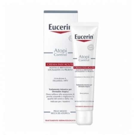 Eucerin atopic crema fasi acute calmante prurito 100m Eucerin atopic crema fasi acute calmante prurito 100m