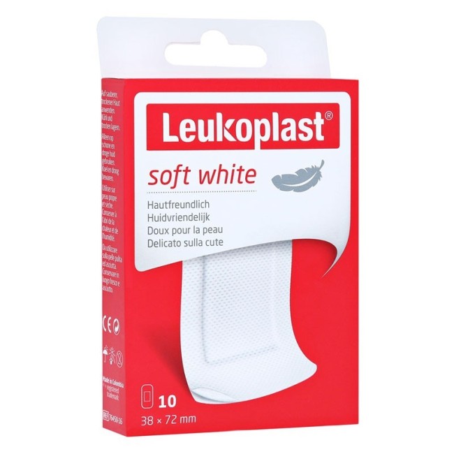 Leukoplast Soft White Cerotti 72mmx38mm 10 Pezzi Leukoplast Soft White Cerotti 72mmx38mm 10 Pezzi